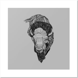 Bison. Posters and Art